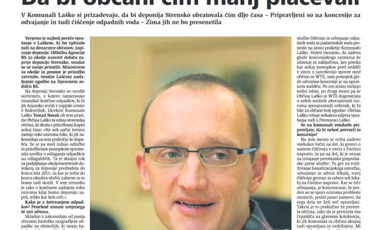 Da bi občani čim manj plačevali