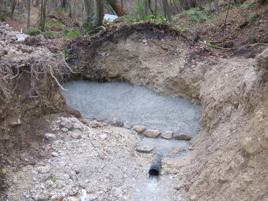 Sanacija zajetja Borovke